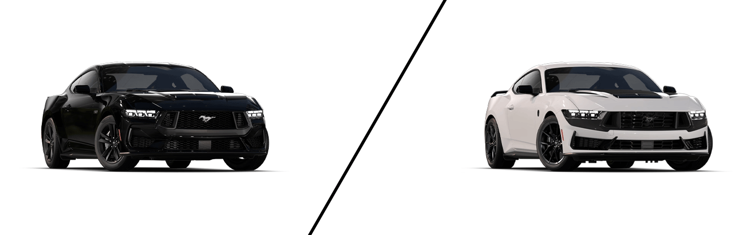 2025 Ford Mustang® GT Fastback vs 2025 Ford Mustang® Dark Horse™