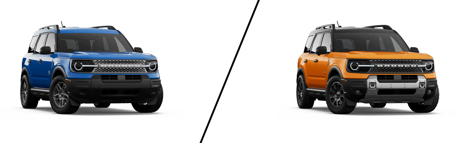 2026 Ford Bronco Sport Big Bend vs 2026 Ford Bronco Sport Badlands